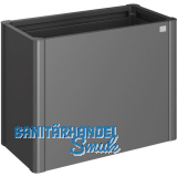 BIOHORT HochBeet 1 x 0,5 dunkelgrau-metallic