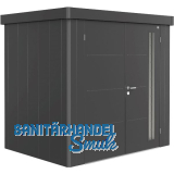 BIOHORT Ger�tehaus Neo 1B dunkelgrau-metallic Doppelt�r