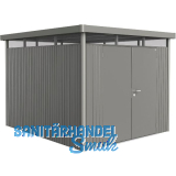 BIOHORT Ger�tehaus HighLine H5 quarzgrau-metallic Doppelt�r
