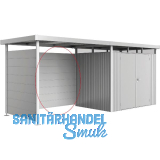 BIOHORT Seitendach-R�ckwand HighLine H2, H3, H4, H5 silber-metallic