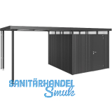 BIOHORT Seitendach HighLine H4 dunkelgrau-metallic