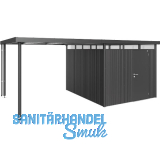 BIOHORT Seitendach HighLine H5 dunkelgrau-metallic