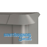 BIOHORT Schneckenschutz HochBeet 2 x 1 quarzgrau-metallic