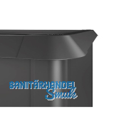 BIOHORT Schneckenschutz HochBeet 2 x 1 dunkelgrau-metall