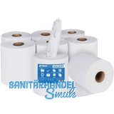 Putzpapier-Rolle Maxi primaSOFT wei� 2-lagig Packungsinhalt 6 Rollen