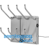 OSKARI Schuhtrockner Bora 4 breit Edelstahl