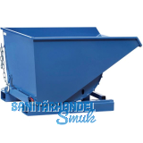 FETRA Selbstkipper mit Ablasshahn Inhalt 600 Liter