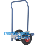 FETRA Plattenroller Rad � 260 mm Schaufelgr��e 500 x 150 mm Tragkraft 400 kg