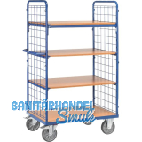 FETRA Etagenwagen mit Drahtgitter 1000 x 600 mm Tragkraft 600 kg