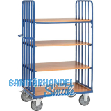 FETRA Etagenwagen mit Rohrstreben 1000 x 600 Tragkraft 600 kg