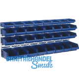 RAACO Wandpaneel BWP 32-MIX 1040 x 440 mm mit 32 Sichtlagerk�sten