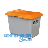 Streugutbeh�lter ohne Entnahme ohne Staplertasche 200 Liter grau/orange