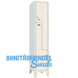 Z-Garderobenschrank Abteilanzahl 2 RAL7035 lichtgrau
