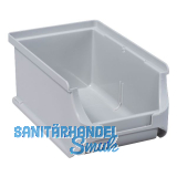 ALLIT Sichtlagerkasten Gr��e 2 Farbe grau 160 x 102 x 75 mm