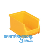 ALLIT Sichtlagerkasten Gr��e 3 Farbe gelb 235 x 150 x 125 mm