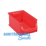 ALLIT Sichtlagerkasten Gr��e 4 Farbe rot 355 x 205 x 150 mm