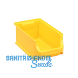 ALLIT Sichtlagerkasten Gr��e 4 Farbe gelb 355 x 205 x 150 mm