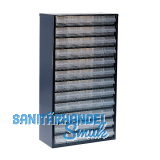 RAACO Schubladenmagazin 1260-00 mit 60 Schubladen 552 x 306 x 150 mm
