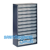 RAACO Schubladenmagazin 1240-123 mit 40 Schubladen 552 x 306 x 150 mm