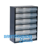 RAACO Schubladenmagazin 918-02 mit 18 Schubladen 417 x 306 x 150 mm
