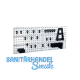 RAACO Lochwand-Paneel Set 2TWP28 mit 28 Super-Clips