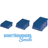 RAACO Sichtlagerkasten 5-460 blau 300 x 125 x 126 mm