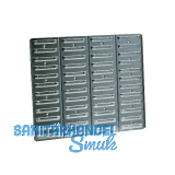 RAACO Wandpaneel BWP 520 x 440 mm mit 48 Schlitzen