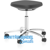 BIMOS Hocker Labsit Integralschaum mit Rollen