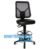 TOPSTAR Drehstuhl Tec80PK Gleiter, Fu�ring