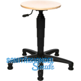 TOPSTAR Drehstuhl Tec60 Buchensitz Gleiter