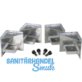 Palettenf��e f�r Riffelblechboxen (4 St)