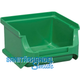 ALLIT Sichtlagerkasten Gr��e 1 gr�n 102 x 100 x 60 mm