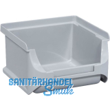 ALLIT Sichtlagerkasten Gr��e 1 grau 102 x 100 x 60 mm
