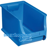 ALLIT Sichtlagerkasten Gr��e 4H blau 355 x 205 x 200 mm