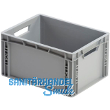 Eurokasten in grau geschlossen 400 x 300 x 220 mm