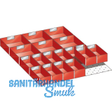 LISTA Einsatzk�sten 27E x 36E f�r Fronth�he 75 mm 18-teilig