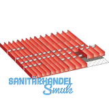 LISTA Einteilungsmaterial Muldensatz 36E x 36E f�r Fronth�he 50-200 mm