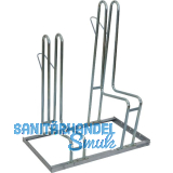 Fahrradst�nder-Set 2 Stellpl�tze Reifenbreite bis 75 mm