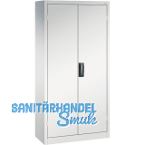 C+P Fl�gelt�rschrank 1950x930x400 mm RAL 7035 lichtgrau