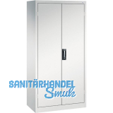 C+P Fl�gelt�rschrank 1950x930x500 mm RAL 7035 lichtgrau