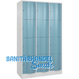 C+P Schlie�fachschrank Resisto 1950 x 1148 x 540 mm