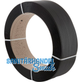 Polypropylenband schwarz 3000 x12x0,55 mm Bruchlast 133 kg Kern � 406 mm