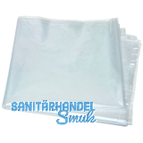 Bauschuttsack 70 Liter, 600 x 1200mm 50 St�ck ohne Zugband transparent