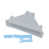 Kantenschutzecke geschlossen mit Druckpolster transparent 16 x 50 mm