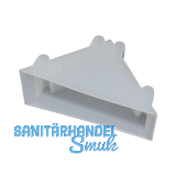 Kantenschutzecke geschlossen mit Druckpolster transparent 25 x 50 mm