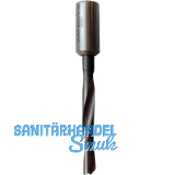 GUHDO VHM Bohrer f�r Sackl�cher Z2+V2, � 5x70 mm / Schaft: 10 x 22 mm - links