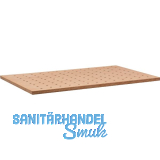 BECK Lochrasterplatte Buche-Multiplex, 1250 x 800 x 30 mm