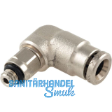 Pneumatik Winkeleinschraubanschluss, Durchmesser DM 5 mm, M5