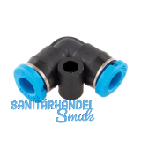 Pneumatik Winkelsteckanschluss, Durchmesser DM 4mm