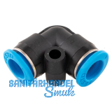 Pneumatik Winkelsteckanschluss, Durchmesser DM 6mm